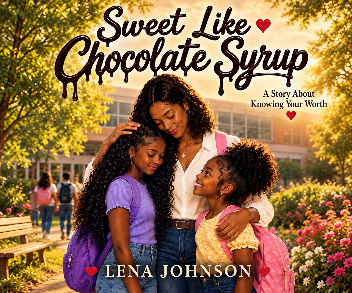 Sweet Like Chocolate Syrup (Print)Ages 6-9       When Simone wonders why the world around her doesn’t see the appeal in her brown skin, her mother helps her discover that her features, and natural beauty are something to celebrate.